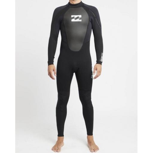 Billabong Intruder 403 GBS back zip wetsuit